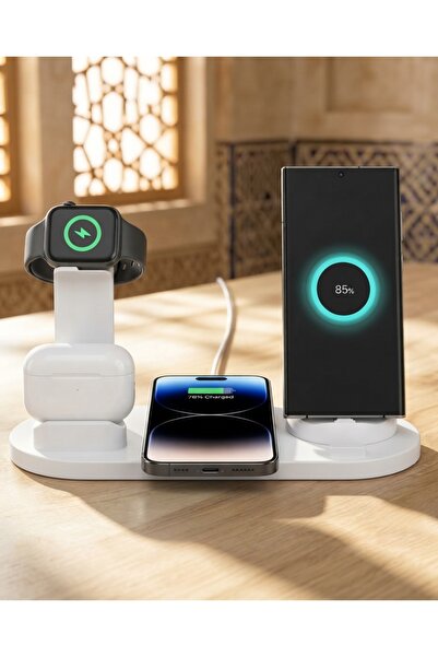 Muchmy 3 In 1 Mobile Phone Station Charging Samsung And I Phone Type C PIN An...