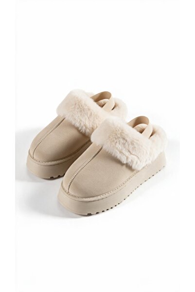 ALOGO Ghete dama imblanite slip-on, impermeabile cu talpa groasa antiderapant...
