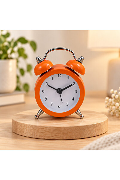 Sense Mini Masaüstü Analog Dekoratif Çalar Saat Masa Saati