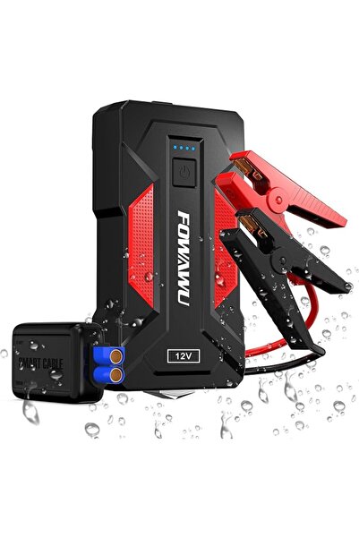FOWAWU Car Jump Starter Battery Pack, 6000A Peak Current Battery Booster