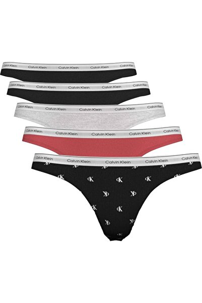 Calvin Klein Underwear ملابس داخلية نسائية من كالفن كلاين - طقم من 5 قطع من ا...