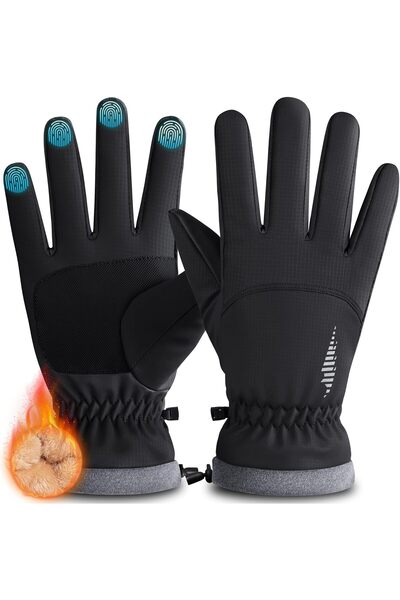 Arabest Winter Thermal Gloves,Windproof and Waterproof Touchscreen Ski Gloves...