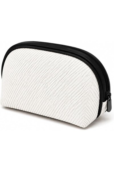 casme TR Avel Makeup and Cosmetic Bag, Compact Zipper Toiletry Bag, Lightweig...