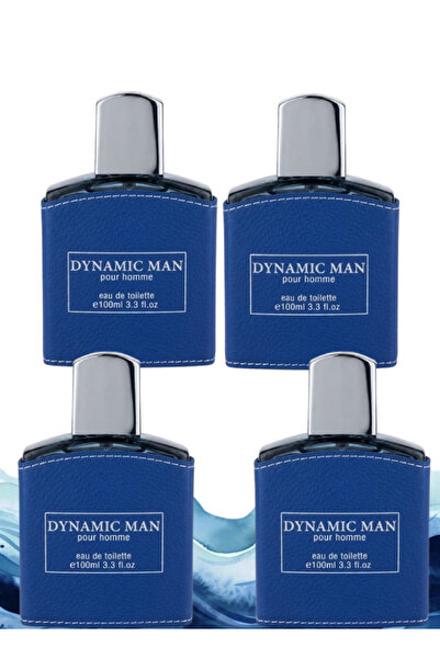 BIG OCEAN 4 Pieces Dynamic Man Pour Homme Perfume 100ML