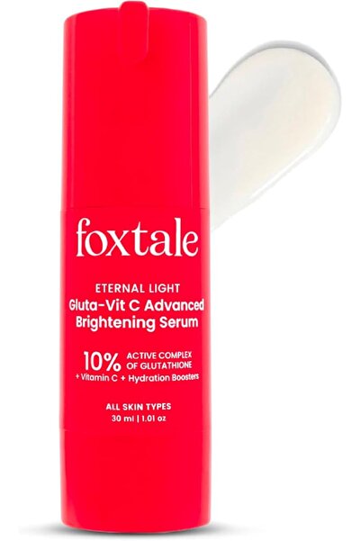 Foxtale سيروم للوجه بفيتامين سي وجلوتاثيون 10٪ لتفتيح البشرة وإشراقها، يعالج ...
