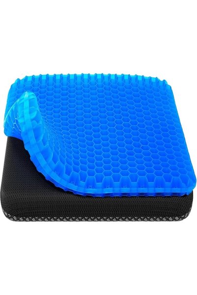 GENERAL Gel Seat Cushion, Cooling seat Cushion Thick Big Breathable Honeycomb...