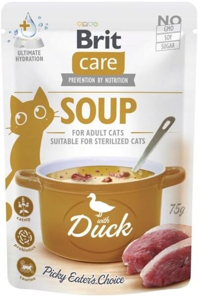 Brit Care Soup with Duck for Cat 75 g
