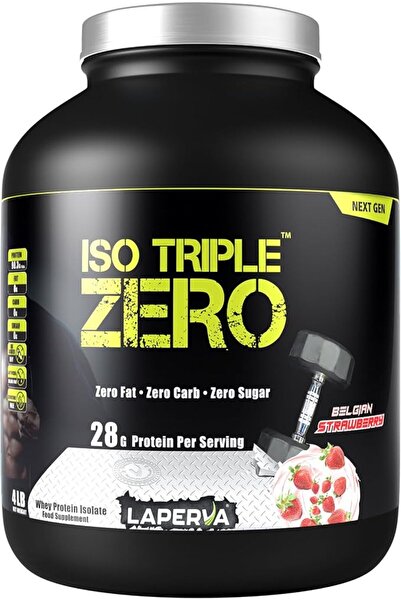 Laperva بروتين مصل اللبن المعزول - ISO TRIPLE ZERO - 28 جرام بروتين في 30 جرا...