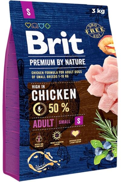 Brit بريميوم باي نيتشر للبالغين مقاس S 3 كجم