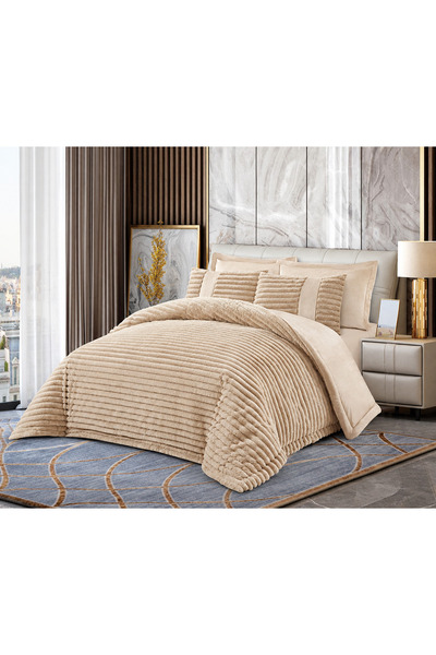 JOJO HOME Cocolino Σετ κλινοσκεπασμάτων για διπλό κρεβάτι, ελαστικό, με πάπλω...