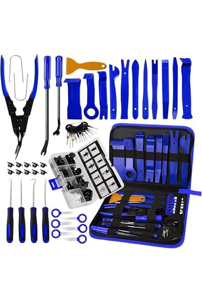 AZONEE Trim Removal Tools, Car Clamps Fastener Removal Set, Car Panel Door Au...