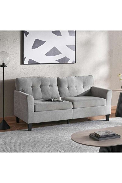 PAN HOME Lilac 3 Seater Sofa