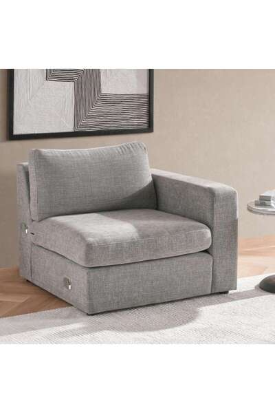 PAN HOME Reem Right Arm Sofa - Grey