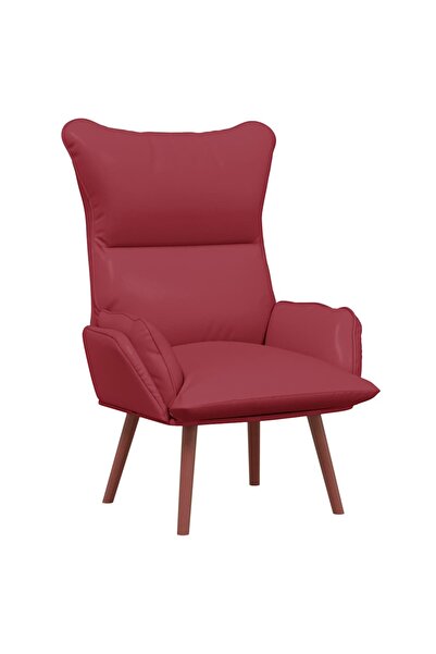 vidaxl fotoliu Roșu Vin 69 x 74 x 93 cm Piele artificiala