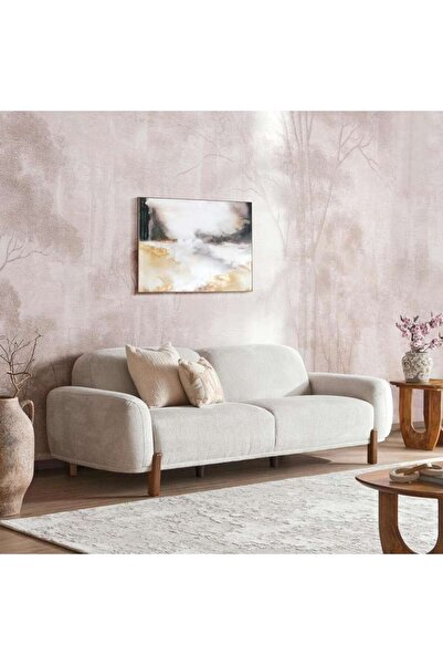 PAN HOME Bloth 4 Seater Sofa - Grey