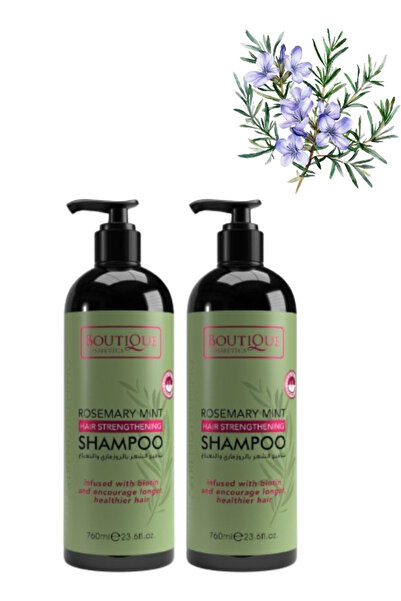 Boutique 2 Pieces Rosemary Mint Hair Strengthening Shampoo 760ML