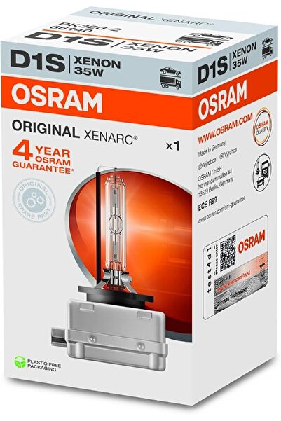 OSRAM LED VALUE لمبة زينون أصلية من أوسرام XENARC طراز D1S، مصباح زينون HID، ...