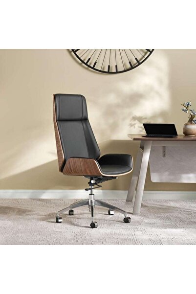 PAN HOME Nando High Back Office Chair - Black