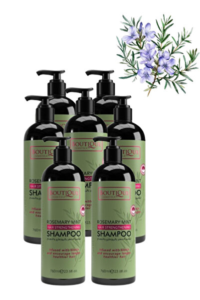 Boutique 7 Pieces Rosemary Mint Hair Strengthening Shampoo 760ML