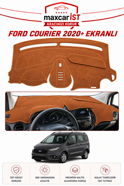 COLONY Ford Courier (2020-2023) Elegance Serisi Uyumlu Torpido Koruma Örtüsü/...