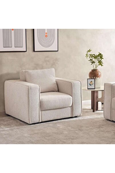 PAN HOME Hom Single Seater Sofa - Beige