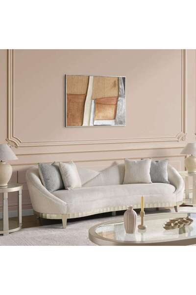 PAN HOME Etruscan 4 Seater Sofa