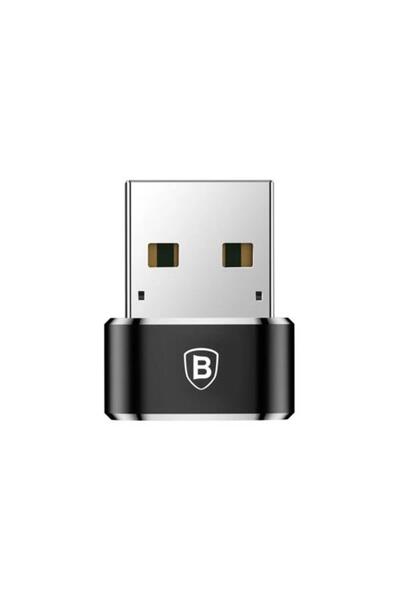 Baseus Αντάπτορας USB C Θηλυκό σε USB A Αρσενικό Μαύρο