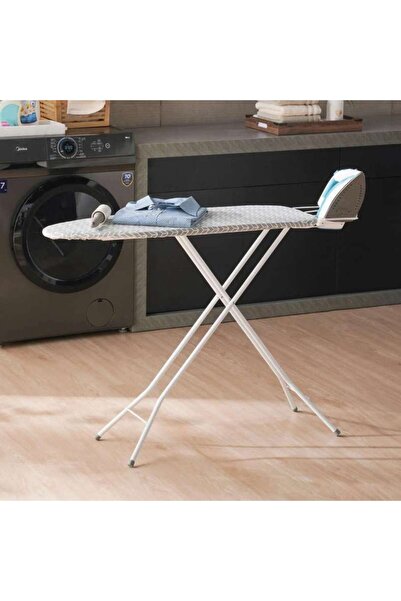 PAN HOME Axel Ironing Board 30.5X91x75-80Cm -White