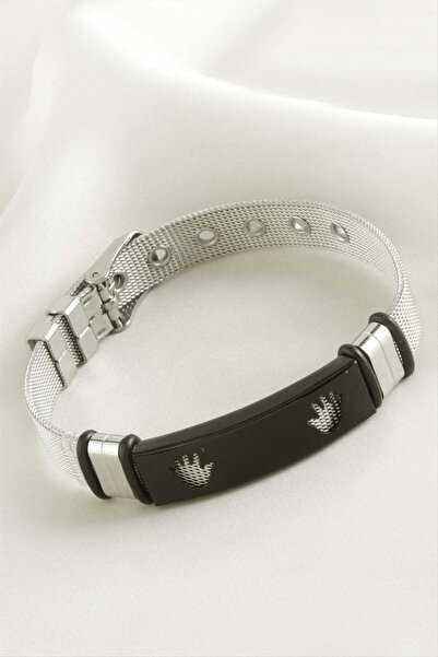 TakÇalıştır Wicker Cord Steel Bracelet