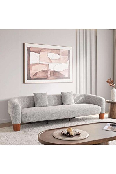 PAN HOME Freem 3 Seater Sofa - Brown