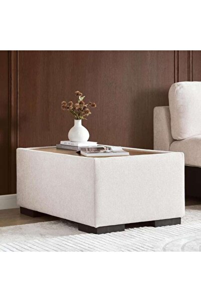 PAN HOME Beact Ottoman -beige