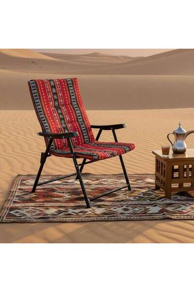 PAN HOME Sky Sand Outdoor Folding Chair - Black