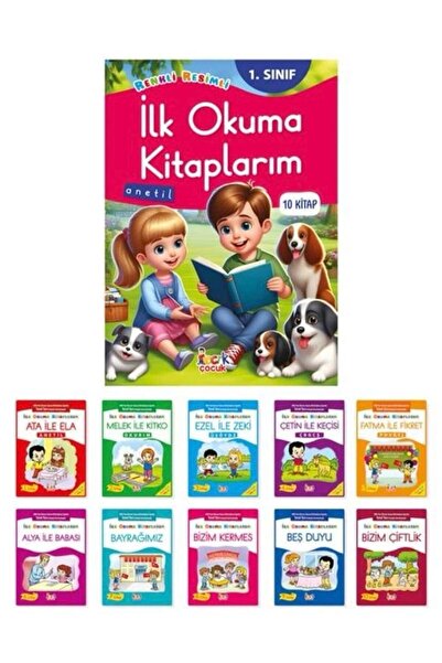 Aba Kitap 1.Sınıf Başlangıç Seti (Yeni MEB Müfredatına Uygun)(Kılavuz Çizgili Yazı Defteri - Örnek Harfli Çalışma Defteri - Hece Kitabı - İlk Okuma Kitaplarım)