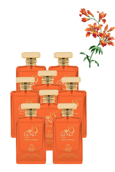Al aqeeq 8 Pieces Kalam Nawaem Honey Perfume 100ML