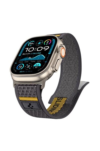 Spigen Athlex Air Λουράκι Apple Watch (44/ 45/ 46/ 49mm) Ενεργό Γκρι