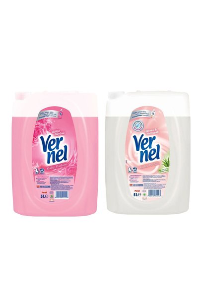 Vernel Çamaşır Yumuşatıcı 5 Lt Gülün Büyüsü ve Hassas 2 li