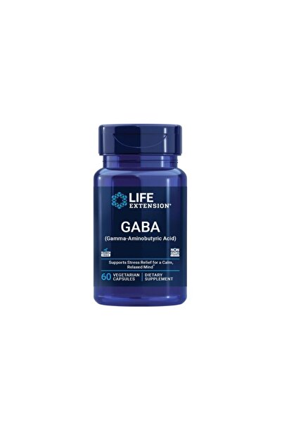 Life Extension GABA 100mg 60 capsule -