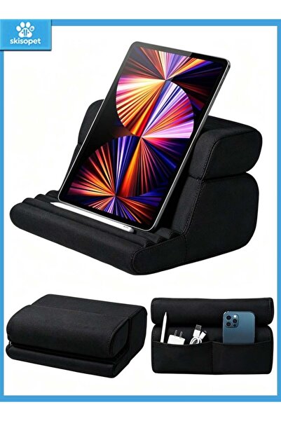 Generic Tablet Pillow Stand,Pillow Tablet Holder,Foldable Tablet Cushion Stan...