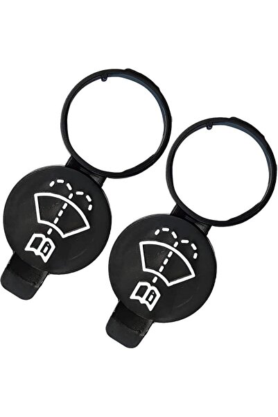 GNAFOTU 2Pcs Windshield Wiper Washer Fluid Reservoir Tank Bottle Cap Replacem...