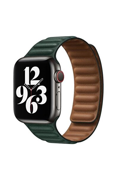Devia Κομψό Δερμάτινο Λουράκι Apple Watch (38/ 40/ 41/ 42 χιλιοστά) Δίχρωμο Π...