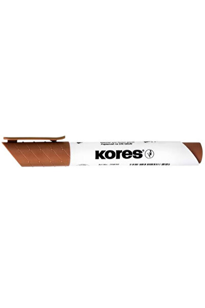 kores Μαρκαδόρος λευκού πίνακα καφέ 3mm