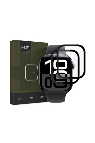 HOFI Υβριδικό Νανο-γυαλί Pro+ Apple Watch 10/ 11 46mm Μαύρο (2 τεμ.)