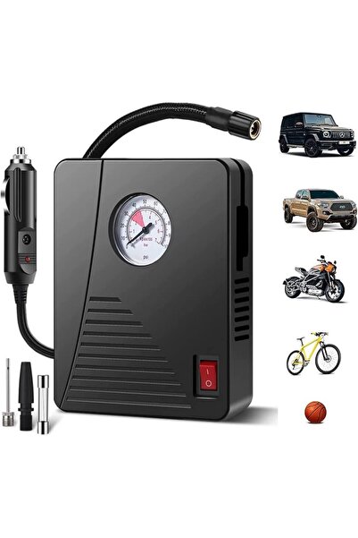 DMG TECH 12V DC Portable Air Compressor Pump, 100 PSI Digital Tire Inflator w...