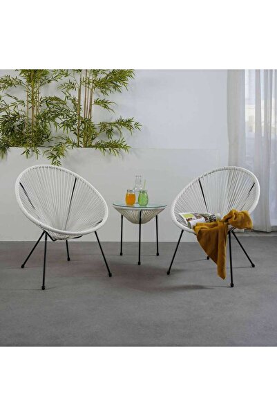 PAN HOME Teatime Garden Lounge Set (1+2)