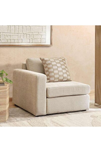 PAN HOME Reem Left Arm Sofa - Beige