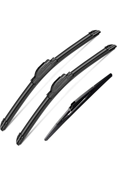 Generic 3Pcs Windshield Wipers Fit for 2007-2017 Jeep Wrangler,JK 2008-2018,R...