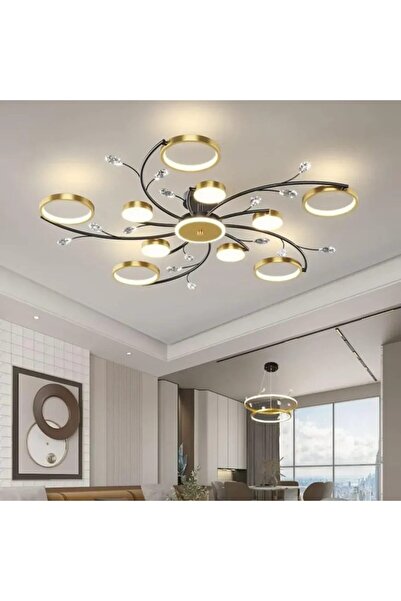Flippy Πολυέλαιος LED με τηλεχειριστήριο KARINA, 68W, 10 στοιχεία, θερμό/κρύο...