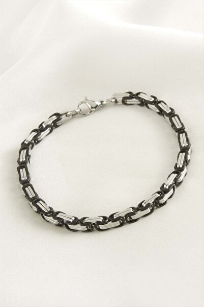 TakÇalıştır Cube Chain Steel Bracelet