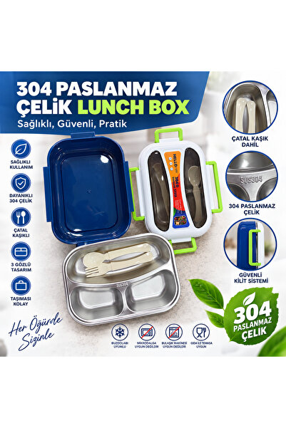 MUZEKO LUNCH BOX MZK881 METAL OKUL BESLENME KABI 1000ml SIZDIRMAZ KAPAK 1000M...
