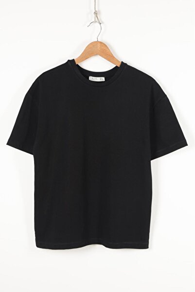 Twine basic %100 Pamuk Oversize Basic T-Shirt